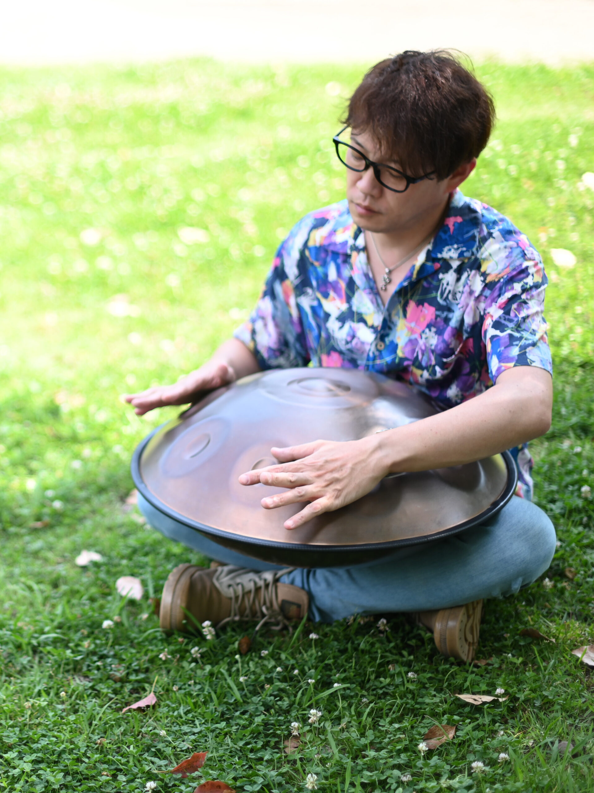 究極の癒しの打楽器ハンドパンレッスン♪ －立花 朝人－